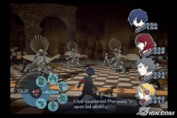 Shin Megami Tensei - Persona 3 screen shot game playing